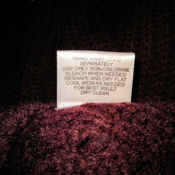 Hippie Rose Womens Sweater Pullover Size XS Burgundy Cold Shoulder Side … - Picture 6 of 7